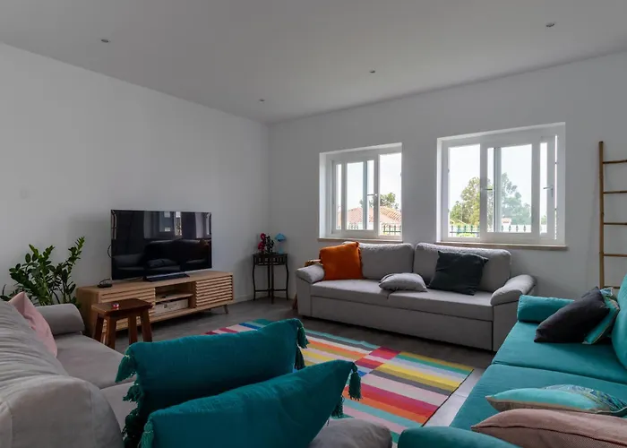 فيلة Casa Do Mural - Sesimbra, Lagoa De Albufeira E Aldeia Do Meco *