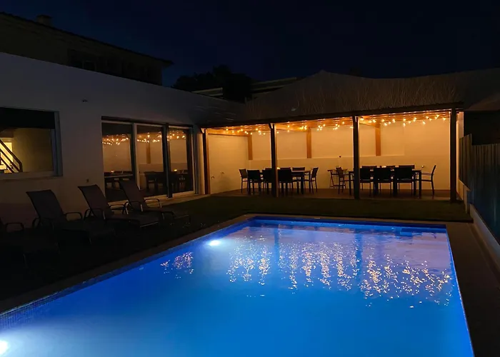 Casa Do Mural - Sesimbra, Lagoa De Albufeira E Aldeia Do Meco 빌라